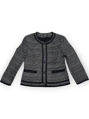 Pendleton Retro Y2K Aztec Luxury Designer Light Blazer Jacket - Womens 8